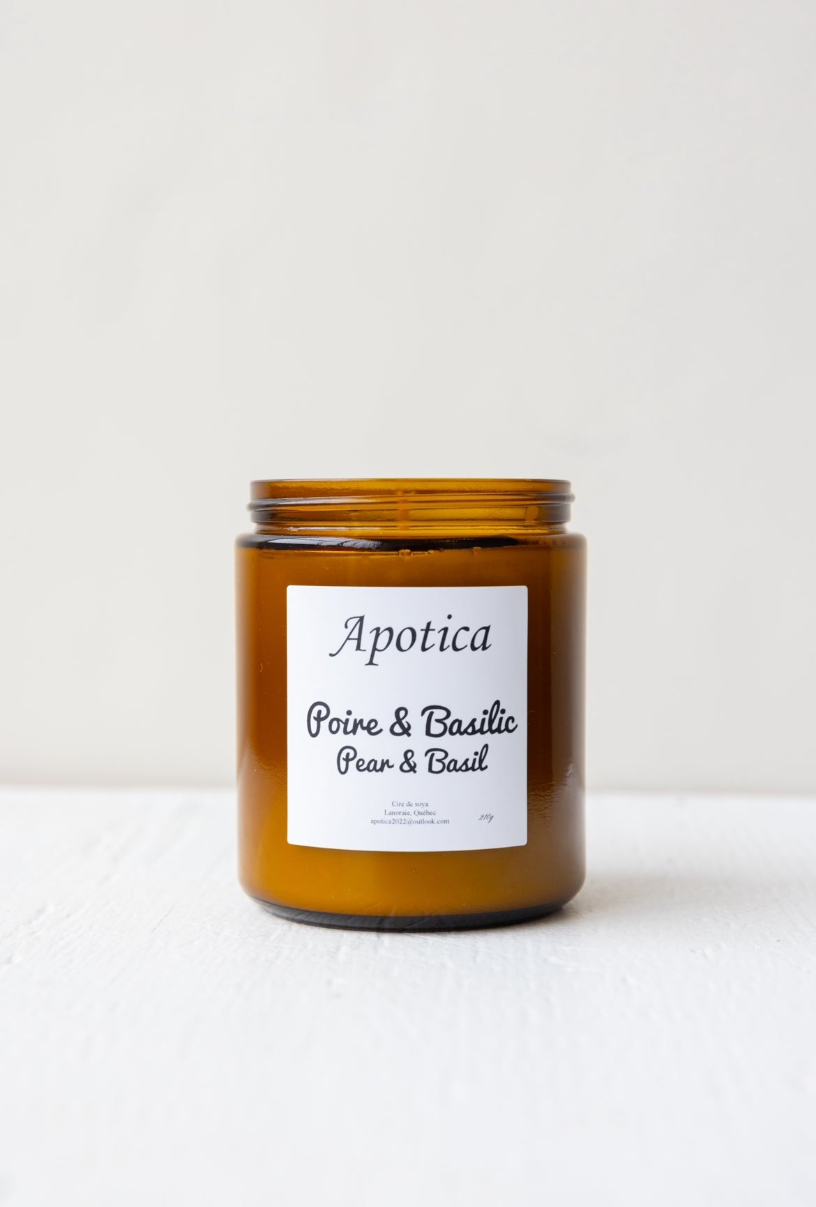 Poire & Basilic